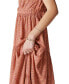 ფოტო #4 პროდუქტის Women's Paisley-Print Tiered Maxi Dress