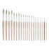 MILAN Polybag 12 Round School Paintbrushes Series 101 Nº 00