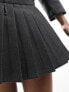 Mango pleated co-ord skirt in grey 40 - фото #5