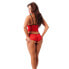Фото #3 товара Эротическое белье AMORABLE Топ и шорты Rimba Amorable красный one size