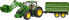 Фото #2 товара Игрушечный транспорт Bruder John Deere 7R 350 с фронтальным погрузчиком и тандемным прицепом