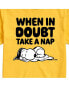 Hybrid Apparel Peanuts Nap Mens Short Sleeve Tee