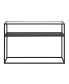 Фото #3 товара Nellie Console Table with Solid Metal Shelf
