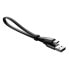 Фото #4 товара Płaski kabel przewód USB USB-C z uchwytem 2A 23CM czarny