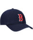 Фото #4 товара Men's Navy Boston Red Sox 1946 Logo Cooperstown Collection Clean Up Adjustable Hat