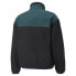 Фото #3 товара Puma Ami X Sherpa FullZip Jacket Mens Black Casual Athletic Outerwear 53599801