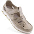 Фото #1 товара Rieker W RKR651 beige leather openwork shoes with velcro