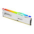 Память RAM Kingston FURY Beast White RGB 16 Гб DDR5 cl32