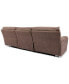 Фото #14 товара Hutchenson 3-Pc. Fabric Sectional with 3 Power Recliners and Power Headrests