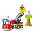 Фото #12 товара Конструктор пластиковый LEGO DUPLO Town 10969 Пожарная машина, игрушка для детей от 2 лет