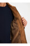 Фото #11 товара Утепленная куртка LC WAIKIKI Slim Fit из замши для мужчин