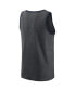 ფოტო #6 პროდუქტის Men's Heathered Charcoal Chicago Bears Tri-Blend Tank Top