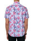 Фото #2 товара Men's Regular-Fit Non-Iron Performance Stretch Floral Button-Down Shirt