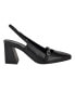 ფოტო #3 პროდუქტის Women's Ellisa Square Toe Block Heel Slingback Pumps
