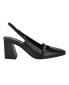 Women's Ellisa Square Toe Block Heel Slingback Pumps