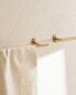 Golden steel towel rack