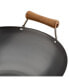 Фото #3 товара Classic Series Uncoated Carbon Steel 4-Pc. Wok Set with Lid and Birch Handles