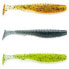 Приманка мягкая FISHUP U Shad 50 мм Caramel / Green & Black - фото #1