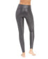 Faux Leather Moto Leggings, Regular & Petite