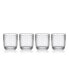 Фото #1 товара Beaded 10-oz Double Old Fashioned Glasses 4-Piece Set