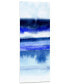 Фото #2 товара 'Shorebreak Abstract B' Frameless Free Floating Tempered Glass Panel Graphic Wall Art - 63" x 24''
