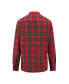 Фото #2 товара Big & Tall Button Down Classic Fit Flannel Shirt