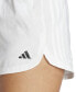 ფოტო #4 პროდუქტის Women's Pacer Training 3-Stripes Woven High-Rise Shorts