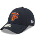 Фото #1 товара Women's Navy Chicago Bears Simple 9FORTY Adjustable Hat