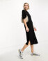 Фото #2 товара Noisy May oversized t-shirt dress in black