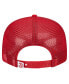 Фото #2 товара Men's Red Atlanta Hawks Evergreen Meshback 9FIFTY Snapback Hat