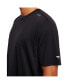 ფოტო #5 პროდუქტის Men's Black Cool Touch Performance T-shirt