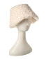 Adrienne Landau Sherpa Bucket Hat Women's White