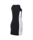 Фото #3 товара Women's Black St. Louis Cardinals Colorblock Quarter-Zip Sleeveless Dress