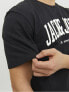 Pánské triko JJEJOSH Relaxed Fit 12236514 Black