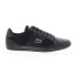 Фото #2 товара Lacoste Chaymon 123 3 US CMA Mens Black Leather Lifestyle Sneakers Shoes