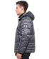 Фото #3 товара Men's Heavyweight Quilted Hooded Puffer Jacket Coat