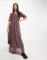 Фото #1 товара Y.A.S. Rinna floral printed maxi dress in multi