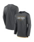 Фото #1 товара Men's Gray Vegas Golden Knights Authentic Pro Long Sleeve T-shirt