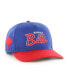 Фото #1 товара Men's Royal, Red Buffalo Bills Crosstown Two-Tone Hitch Adjustable Hat