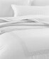 Фото #2 товара Chain Links Embroidery 100% Pima Cotton Duvet Cover Set, King, Created for Macy's