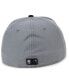 Фото #3 товара Los Angeles Dodgers Basic Gray Black 59FIFTY Fitted Cap