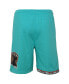 ფოტო #4 პროდუქტის Big Boys Turquoise Vancouver Grizzlies Hardwood Classics Swingman Shorts