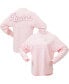 ფოტო #1 პროდუქტის Women's Pink Pittsburgh Steelers Millennial Spirit Jersey T-shirt