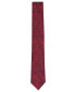 Фото #2 товара Men's Glacier Skinny Floral Tie, Created for Macy's
