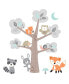 Фото #1 товара Woodland Friends Forest Animals with Tree Wall Decals