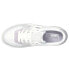 Puma Cali Dream Lace Up Womens Off White, Purple, White Sneakers Casual Shoes 3