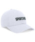 ფოტო #3 პროდუქტის Men's White Michigan State Spartans 2024 On-Field Club Adjustable Hat