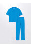Фото #4 товара Пижама LC WAIKIKI DREAM с рубашечным воротником и короткими рукавами