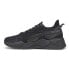 Фото #3 товара Puma RsXk Lace Up Mens Black Sneakers Casual Shoes 39278707