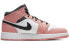 Air Jordan 1 Mid Pink Quartz GS 555112-603 Sneakers